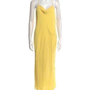 ba&sh Yellow Maxi Dress new size xs
